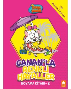 Canan’la Renkli Hayaller Boyama Kitabı - 2