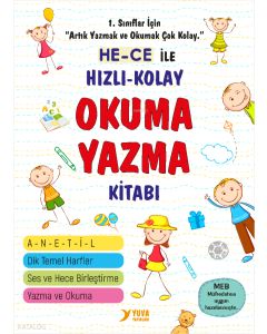He-ce ile Hızlı - Kolay Okuma Yazma Kitabı