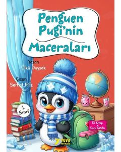 1. Sınıf Penguen Pugi'nin Maceraları Seti - 10 Kitap Takım