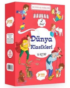 2. Sınıf Dünya Klasikleri Seti - 10 Kitap Takım