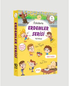 1. Sınıf Öykülerle Erdemler Seti - 10 Kitap Takım