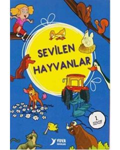 Sevilen Hayvanlar Serisi Düz Yazılı 1. Sınıf 10 Kitap Set