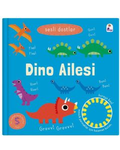 Sesli Dostlar – Dino Ailesi (Sesli Kitap - Ciltli)