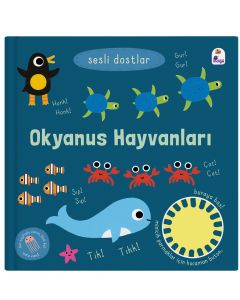 Sesli Dostlar - Okyanus Hayvanları (Sesli Kitap - Ciltli)