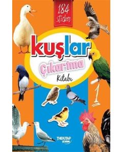 Kuşlar Çıkartma Kitabı- 1
