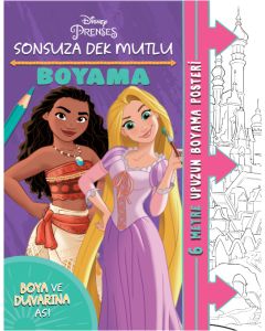 Disney Prenses Sonsuza Dek Mutlu Boyama