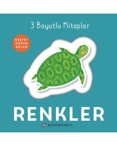 3 Boyutlu Kitaplar - Renkler (Ciltli)