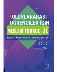 Uluslararası Öğrenciler için Mesleki Türkçe - 2