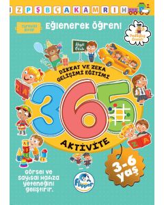 365 Aktivite Turkuaz Kitap