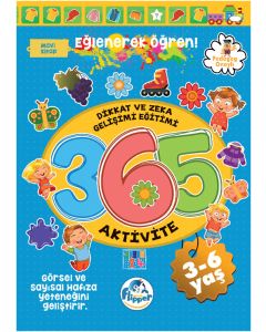 365 Aktivite Mavi Kitap