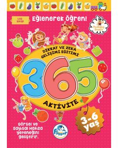 365 Aktivite Lila Kitap