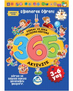 365 Aktivite Lacivert Kitap