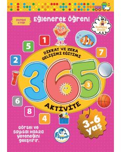 365 Aktivite Pembe Kitap