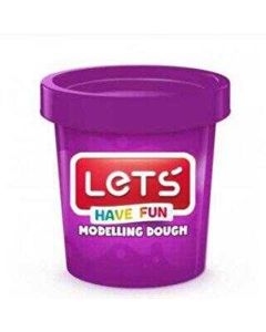 Let's Tek Renk Oyun Hamuru Neon Mor 150 Gr - L8340