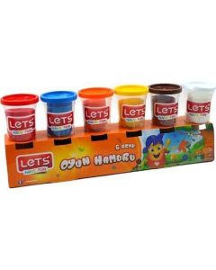 6 Renk Oyun Hamuru 336 gr
