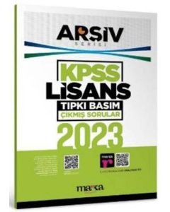 2023 KPSS Lisans Arşiv Serisi Tıpkı Basım Çıkmış Sorular