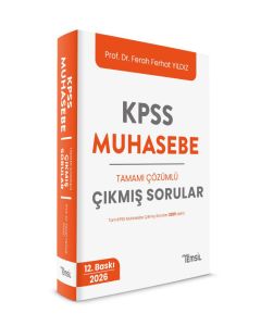 KPSS Muhasebe Tamamı Çözümlü Çıkmış Sorular