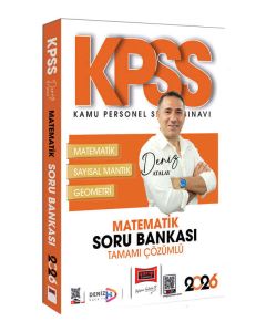 2026 KPSS Genel Yetenek Tamamı Çözümlü Matematik Soru Bankası