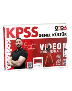 2026 KPSS Genel Kültür Coğrafya Video Ders Notları