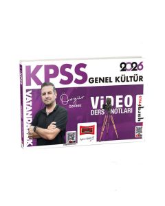2026 KPSS Genel Kültür Vatandaşlık Video Ders Notları