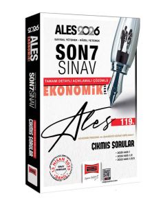 2026 ALES Ekonomik Seri Son 7 Sınav Çıkmış Sorular (13 Nisan 2025 Sınavı Dahil)