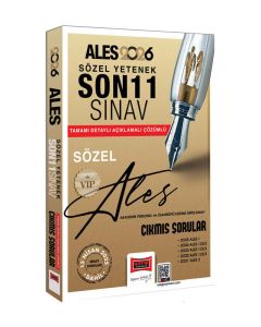 2026 ALES VIP Sözel Yetenek Son 11 Sınav Çıkmış Sorular (13 Nisan 2025 Sınavı Dahil)