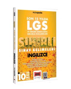 8.Sınıf LGS Son 15 Yılda Sıklıkla Kullanılan Sihirli Sınav Kelimeleri (İngilizce)