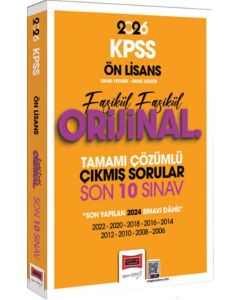 2026 KPSS Ön Lisans GK-GY Fasikül Fasikül Orijinal Tamamı Çözümlü Çıkmış Son 10 Sınav