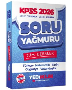  2026 KPSS Genel Yetenek Genel Kültür Tüm Dersler Soru Yağmuru