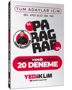AGS KPSS ALES DGS YKS Tüm Adaylar İçin Paragraf Tamamı Video