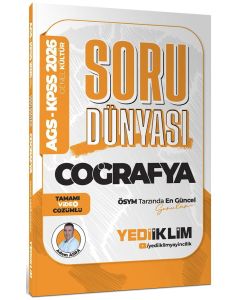 2026 KPSS AGS Genel Kültür Coğrafya Tamamı Video Çözümlü Soru Dünyası