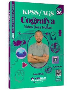 2026 KPSS Atölye Genel Kültür Coğrafya Video Ders Notları