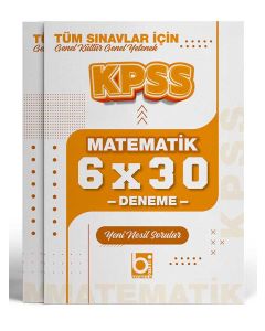 Matematik 6 x 30 Deneme