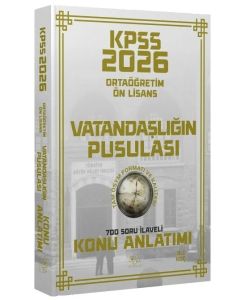 2026 KPSS Lise Ortaöğretim Ön Lisans Vatandaşlık Vatandaşlığın Pusulası Konu Anlatımı