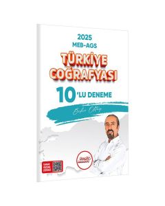 2025 KPSS - 2025 MEB-AGS Türkiye Coğrafyası 10 lu Deneme Çözümlü