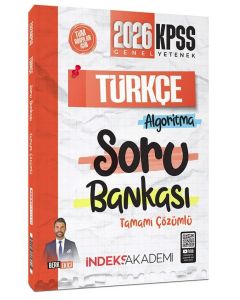 2026 KPSS Türkçe Algoritma Soru Bankası Çözümlü