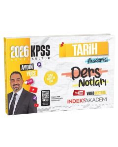 2026 KPSS Tarih Akademisi Video Ders Notları