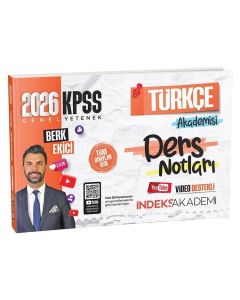2026 KPSS Türkçe Akademisi Video Ders Notları
