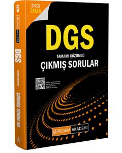 2026 DGS Çıkmış Sorular Tamamı Çözümlü