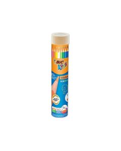 Bic Kuru Boya Extra Güçlü Uç 12+1 Metal Tüp