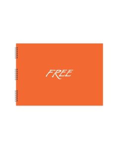 Keskin 25X35 25 Yaprak Free PP Kapak Resim Defter Turuncu