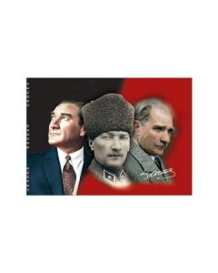 Keskin Color Atatürk Resim Defter 35x50 15 Yaprak