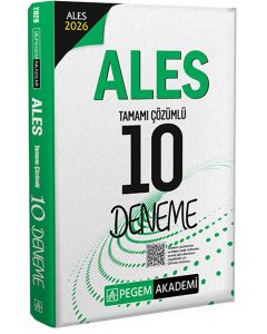 2026 ALES Tamamı Çözümlü 10 Deneme