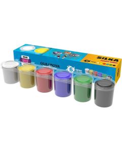 Silka Guaj Boya 6 Renkx25Ml G.SS6-6