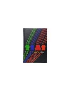 South Park Silhoutte Sert Kapak Çizgili Defter