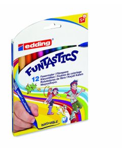 Edding Funtastics 15 İnce 12'li Keçeli Kalem Seti