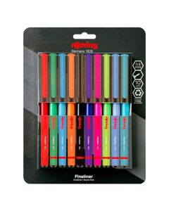 Rotring 10lu Liner Karışık Keçe Uçlu Kalem