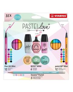 STABILO Pastellove Mini Set 35'li