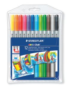 Staedtler Noris Clup 3.0 ve 1.0 mm Çift Uçlu Keçeli Kalem Seti