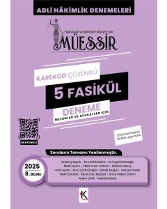 Müessir Adli Hakimlik Denemeleri